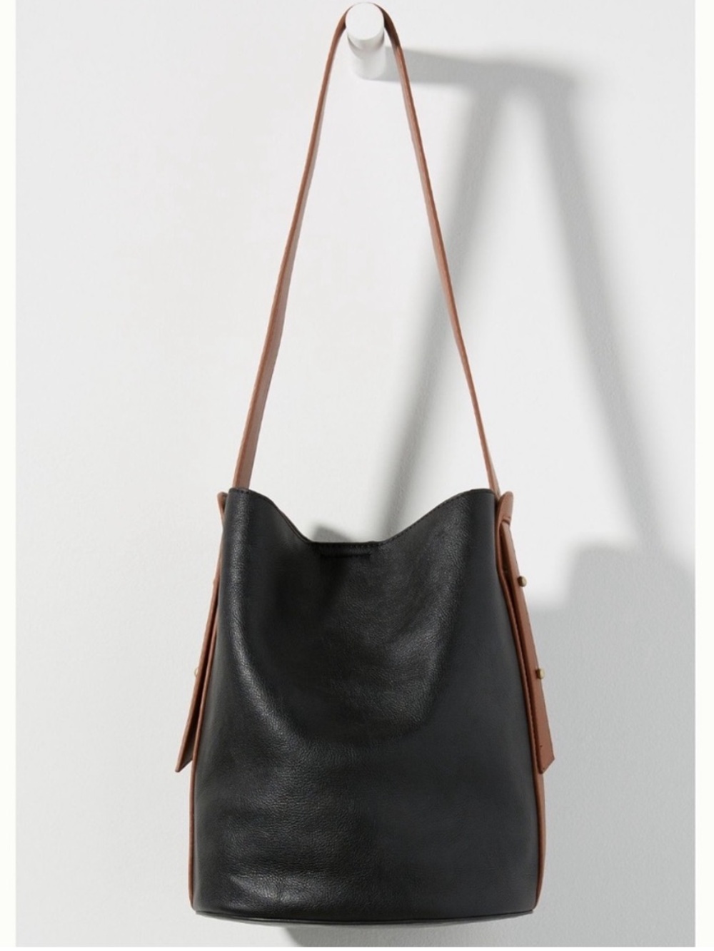 Anthropologie Georgia Colorblocked Bucket bag